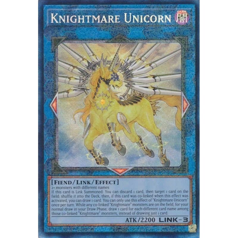Image for Knightmare Unicorn (PCR) (RA01-EN043) (RA01) - YuGiOh