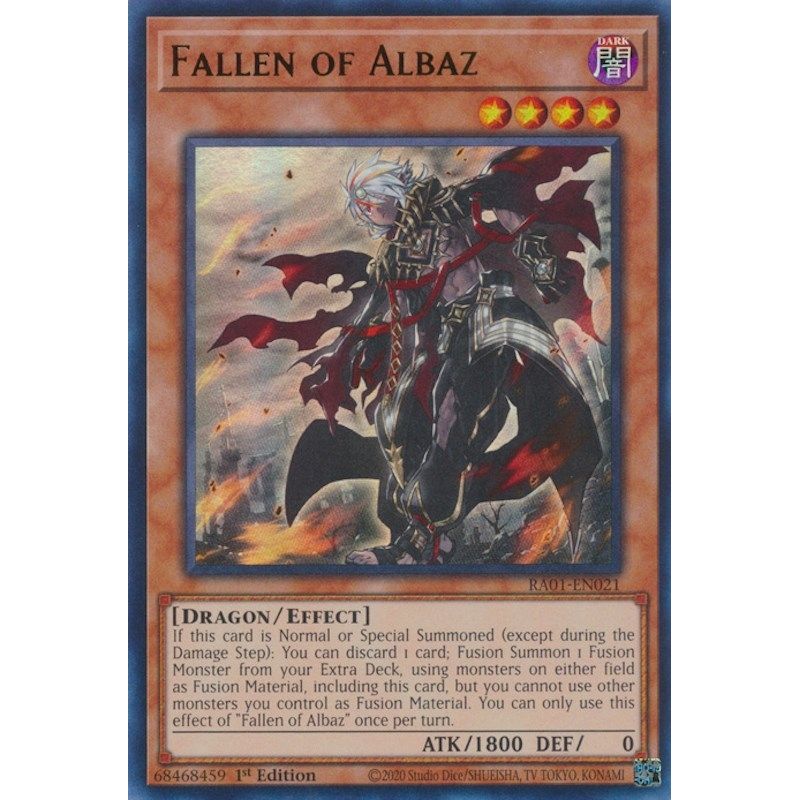 Image for Fallen of Albaz (UR) (RA01-EN021) (RA01) - YuGiOh
