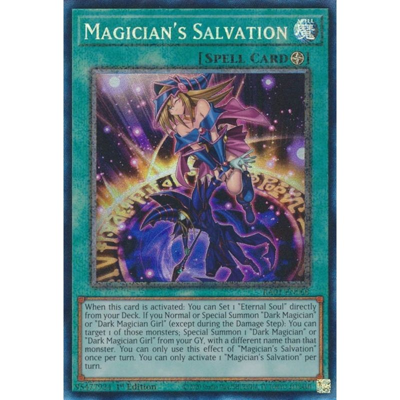 Image for Magician's Salvation (PCR) (RA01-EN068) (RA01) - YuGiOh