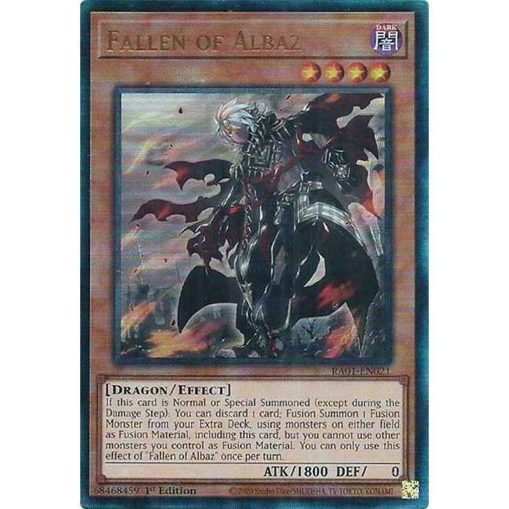 Image for Fallen of Albaz (PUR) (RA01-EN021) (RA01) - YuGiOh