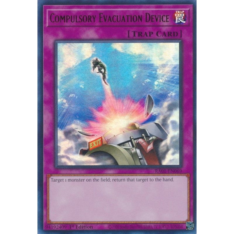Image for Compulsory Evacuation Device (UR) (RA01-EN069) (RA01) - YuGiOh