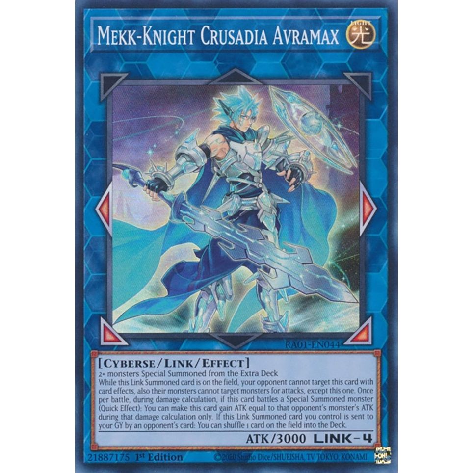 Image for Mekk-Knight Crusadia Avramax (RA01-EN044) (RA01) - YuGiOh