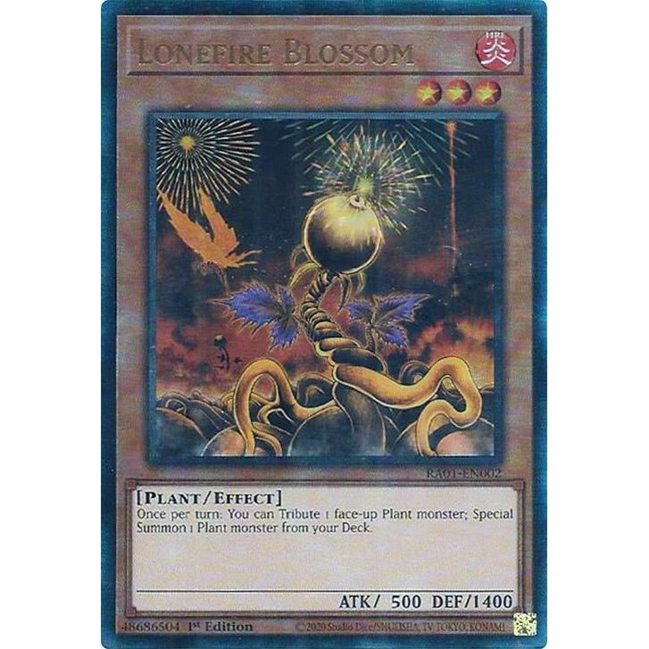 Image for Lonefire Blossom (PUR) (RA01-EN002) (RA01) - YuGiOh