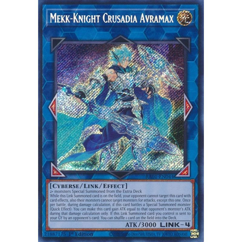 Image for Mekk-Knight Crusadia Avramax (Secret Rare) (RA01-EN044) (RA01) - YuGiOh