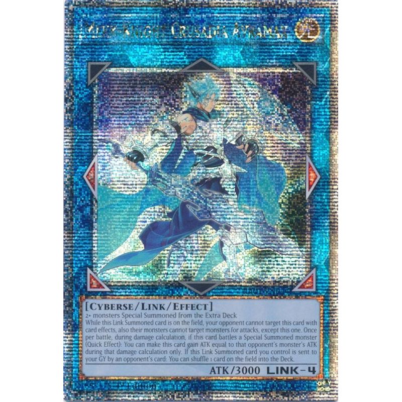 Image for Mekk-Knight Crusadia Avramax (Quarter Century Secret Rare) (RA01-EN044) (RA01) - YuGiOh