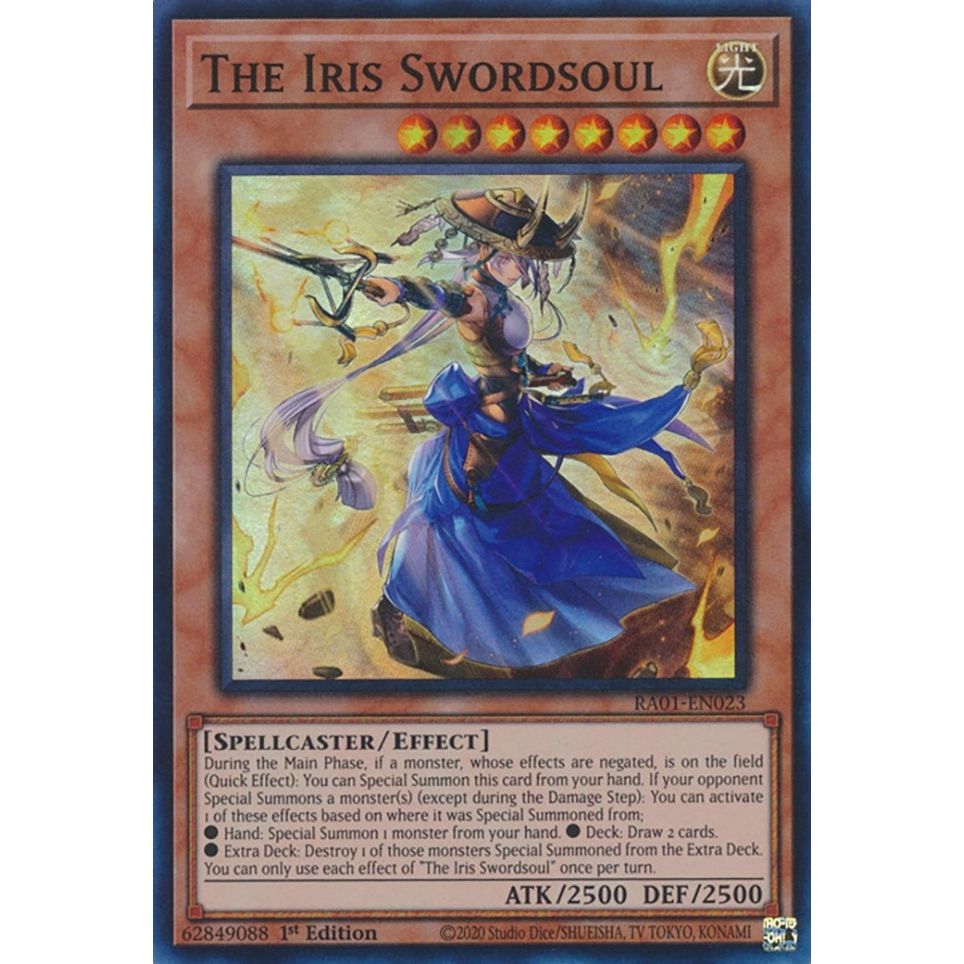 Image for The Iris Swordsoul (RA01-EN023) (RA01) - YuGiOh