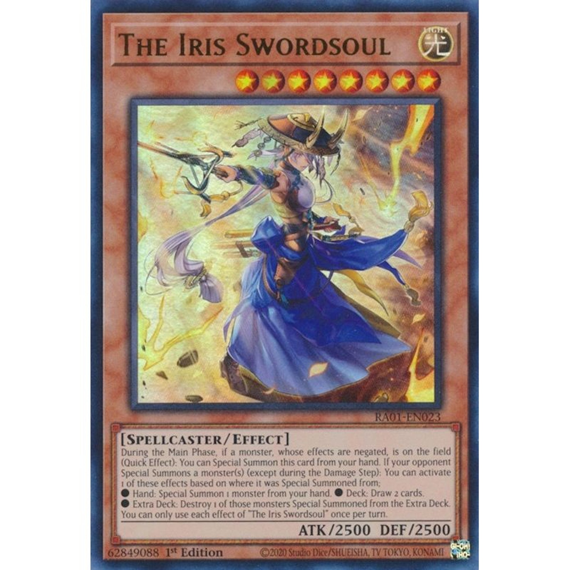 Image for The Iris Swordsoul (UR) (RA01-EN023) (RA01) - YuGiOh
