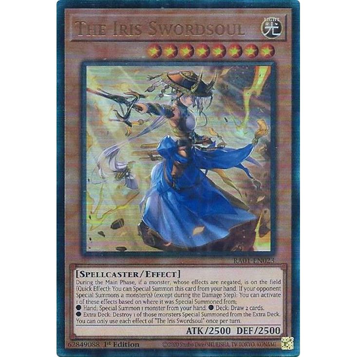 Image for The Iris Swordsoul (PUR) (RA01-EN023) (RA01) - YuGiOh