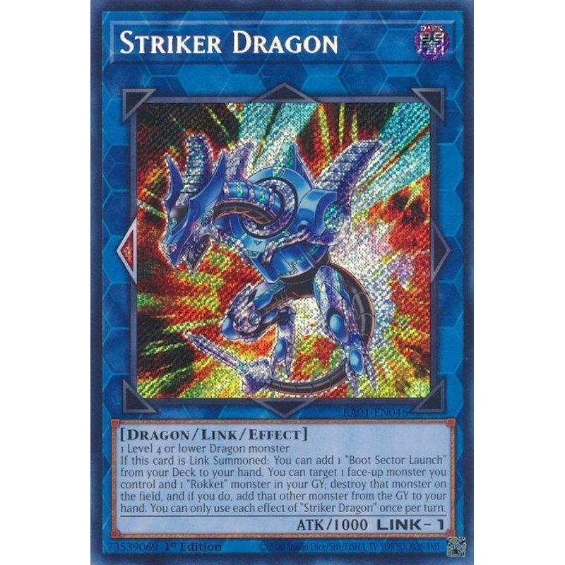 Image for Striker Dragon (Secret Rare) (RA01-EN046) (RA01) - YuGiOh
