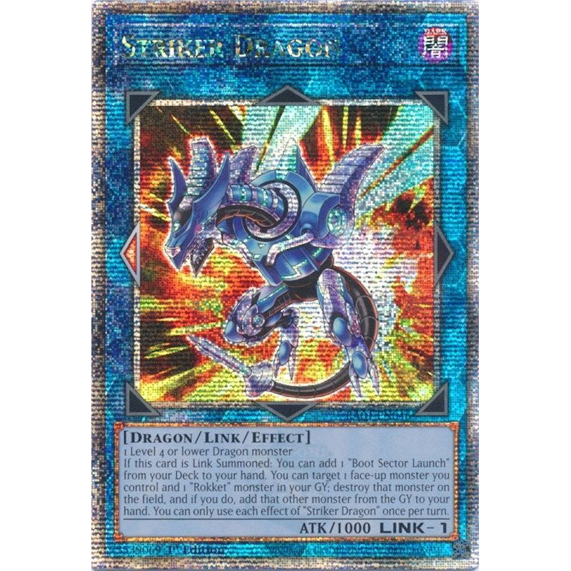 Image for Striker Dragon (Quarter Century Secret Rare) (RA01-EN046) (RA01) - YuGiOh