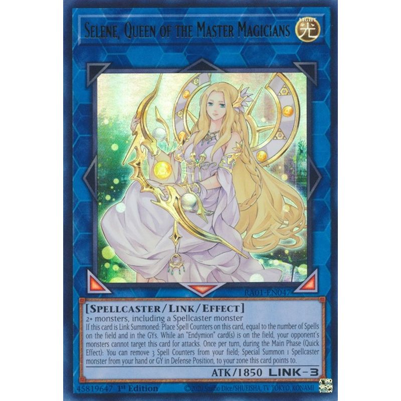 Image for Selene, Queen of the Master Magicians (UR) (RA01-EN047) (RA01) - YuGiOh