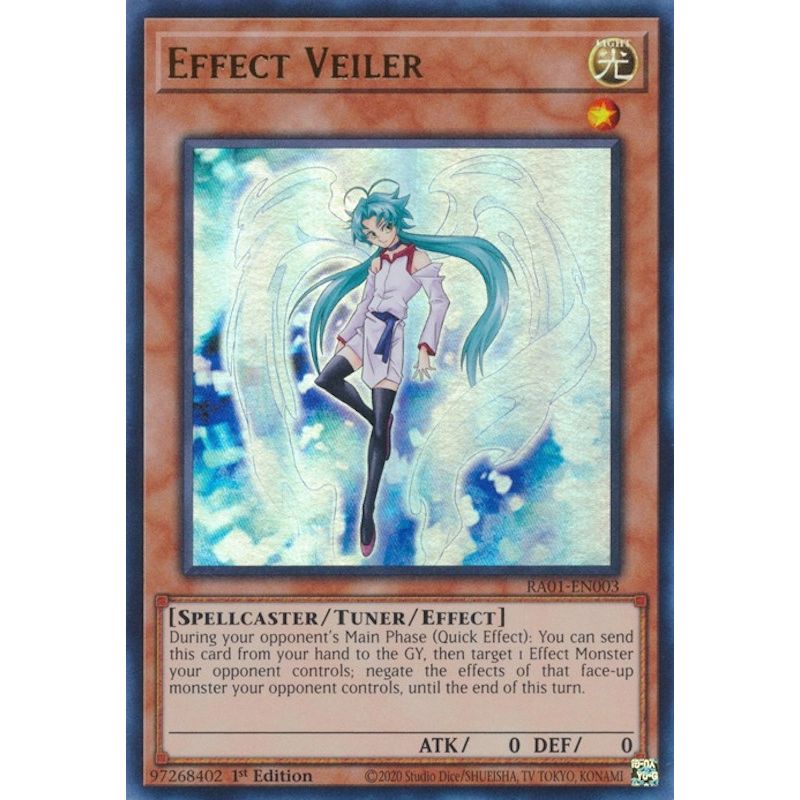 Image for Effect Veiler (UR) (RA01-EN003) (RA01) - YuGiOh