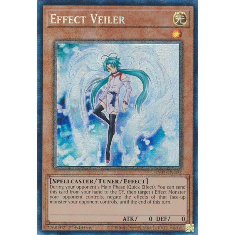 Image for Effect Veiler (PCR) (RA01-EN003) (RA01) - YuGiOh