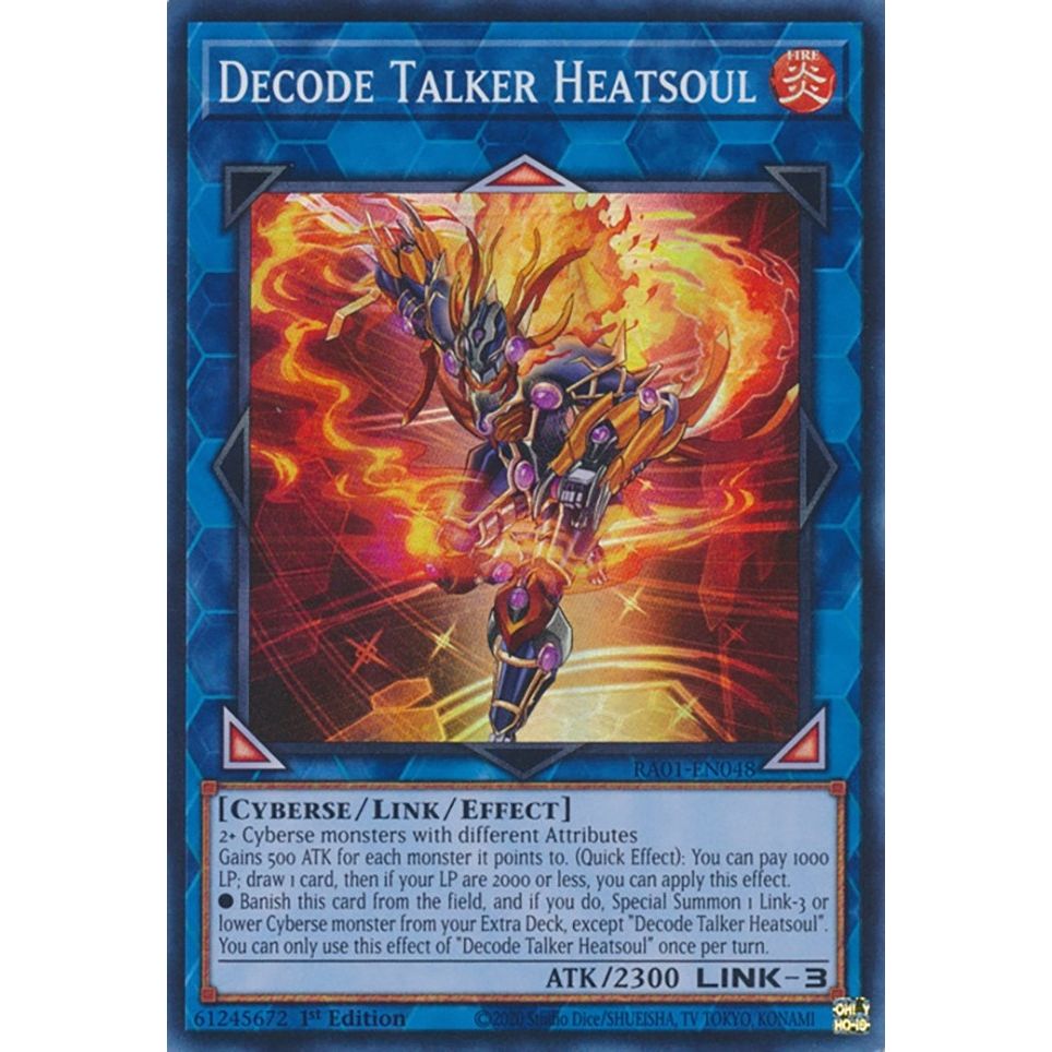 Image for Decode Talker Heatsoul (RA01-EN048) (RA01) - YuGiOh