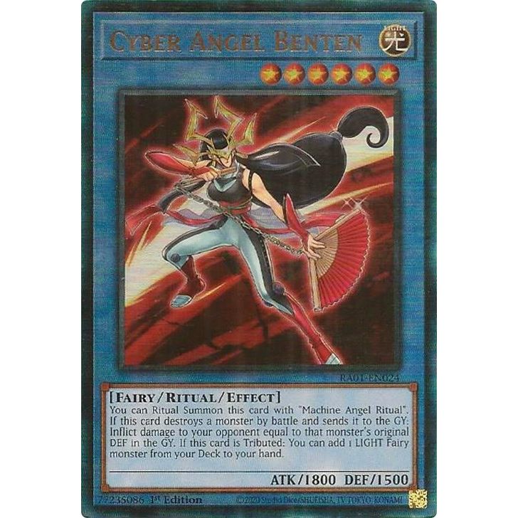Image for Cyber Angel Benten (PUR) (RA01-EN024) (RA01) - YuGiOh