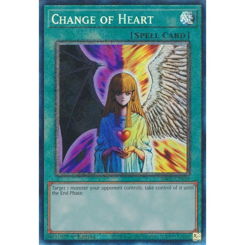 Image for Change of Heart (PCR) (RA01-EN050) (RA01) - YuGiOh