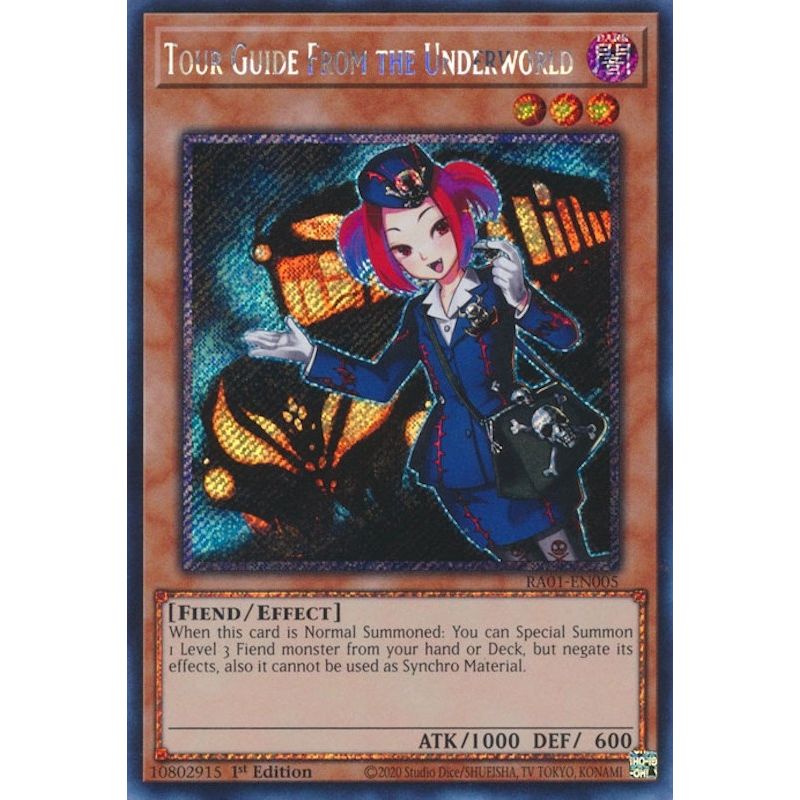 Image for Tour Guide From the Underworld (Platinum Secret Rare) (RA01-EN005) (RA01) - YuGiOh