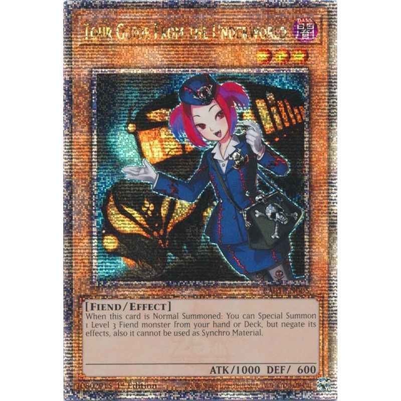 Image for Tour Guide From the Underworld (Quarter Century Secret Rare) (RA01-EN005) (RA01) - YuGiOh