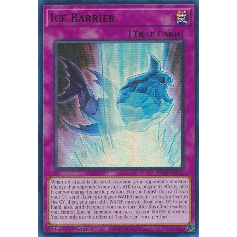 Image for Ice Barrier (UR) (RA01-EN071) (RA01) - YuGiOh