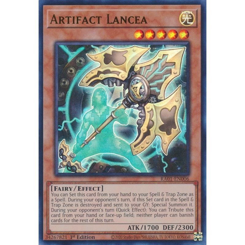 Image for Artifact Lancea (UR) (RA01-EN006) (RA01) - YuGiOh