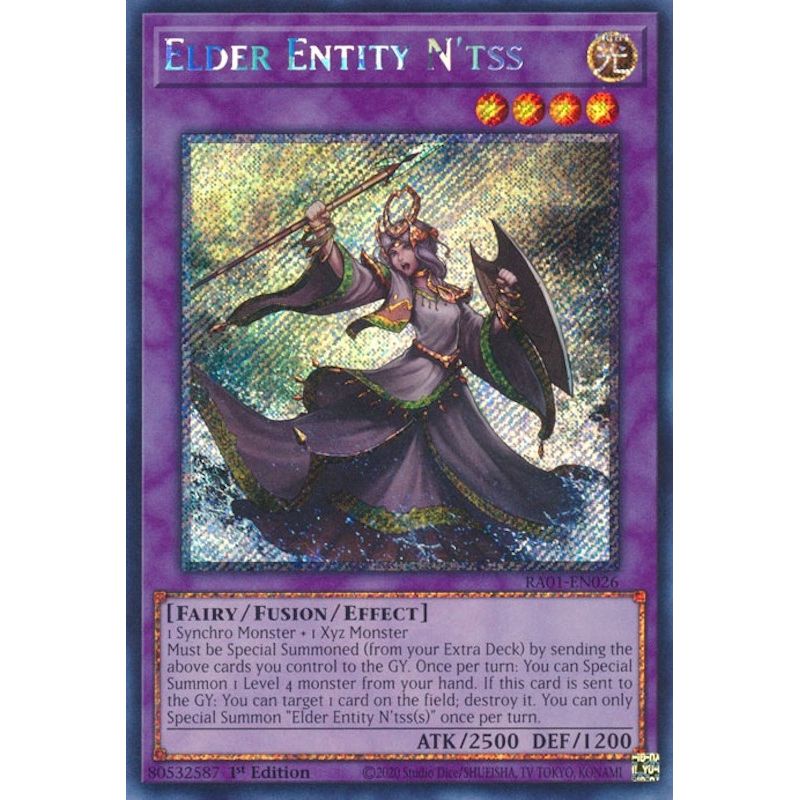 Image for Elder Entity N'tss (Platinum Secret Rare) (RA01-EN026) (RA01) - YuGiOh