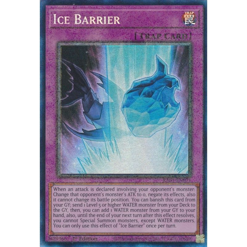 Image for Ice Barrier (PCR) (RA01-EN071) (RA01) - YuGiOh