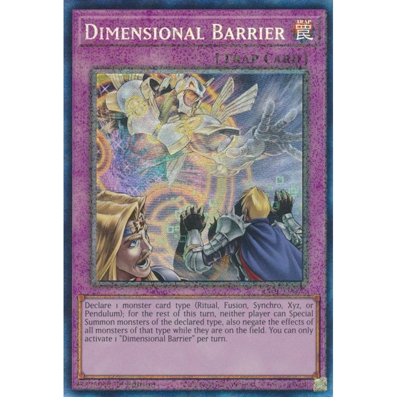 Image for Dimensional Barrier (PCR) (RA01-EN072) (RA01) - YuGiOh