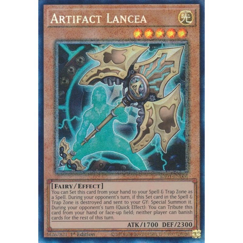Image for Artifact Lancea (PCR) (RA01-EN006) (RA01) - YuGiOh