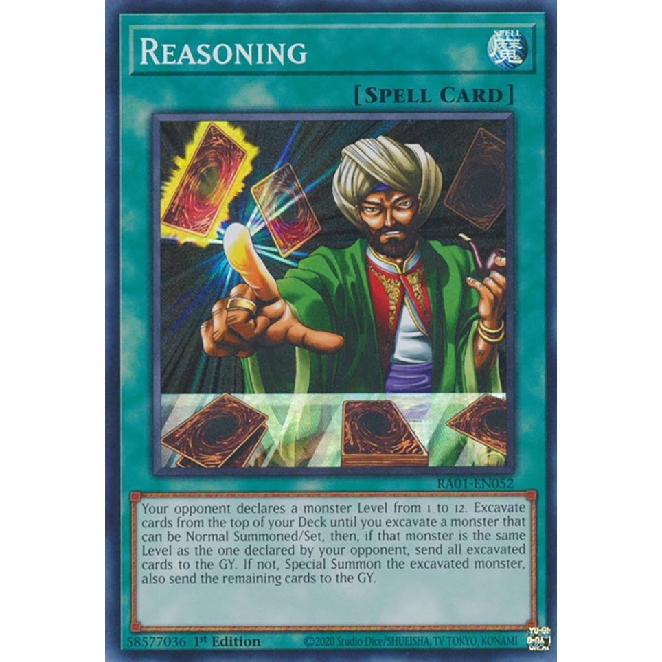 Image for Reasoning (RA01-EN052) (RA01) - YuGiOh