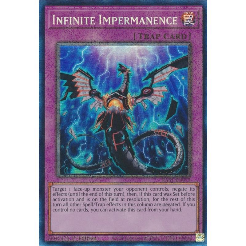 Image for Infinite Impermanence (PCR) (RA01-EN075) (RA01) - YuGiOh