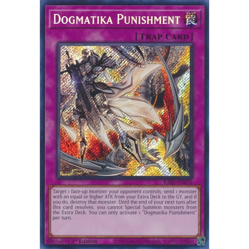 Image for Dogmatika Punishment (Secret Rare) (RA01-EN076) (RA01) - YuGiOh