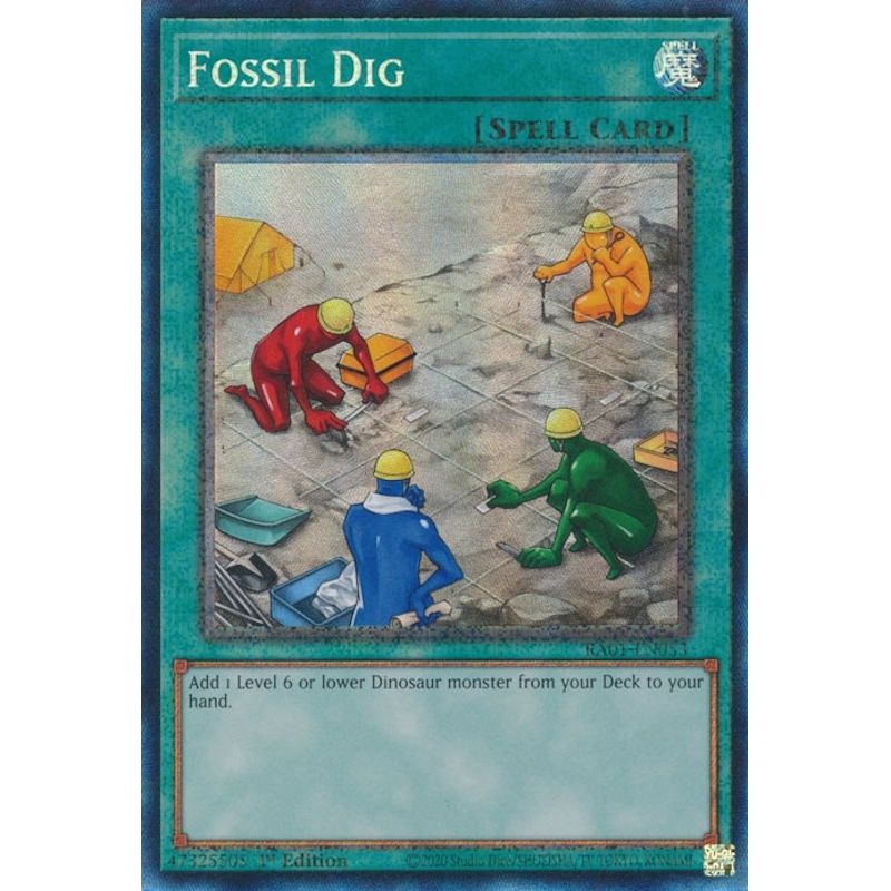 Image for Fossil Dig (PCR) (RA01-EN053) (RA01) - YuGiOh