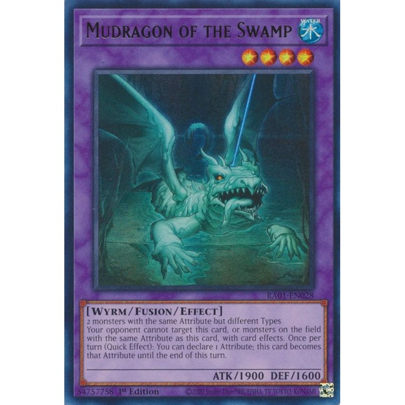 Image for Mudragon of the Swamp (UR) (RA01-EN028) (RA01) - YuGiOh