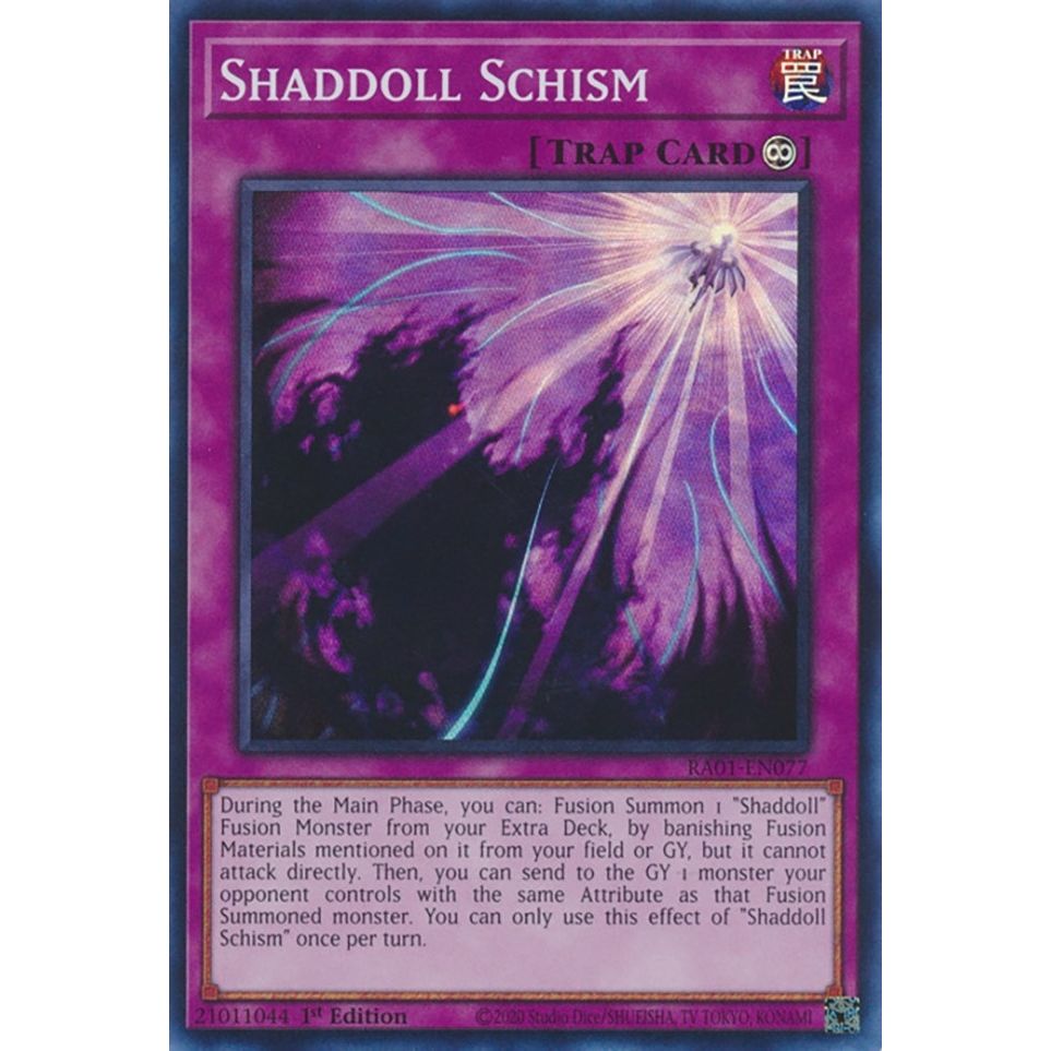 Image for Shaddoll Schism (RA01-EN077) (RA01) - YuGiOh