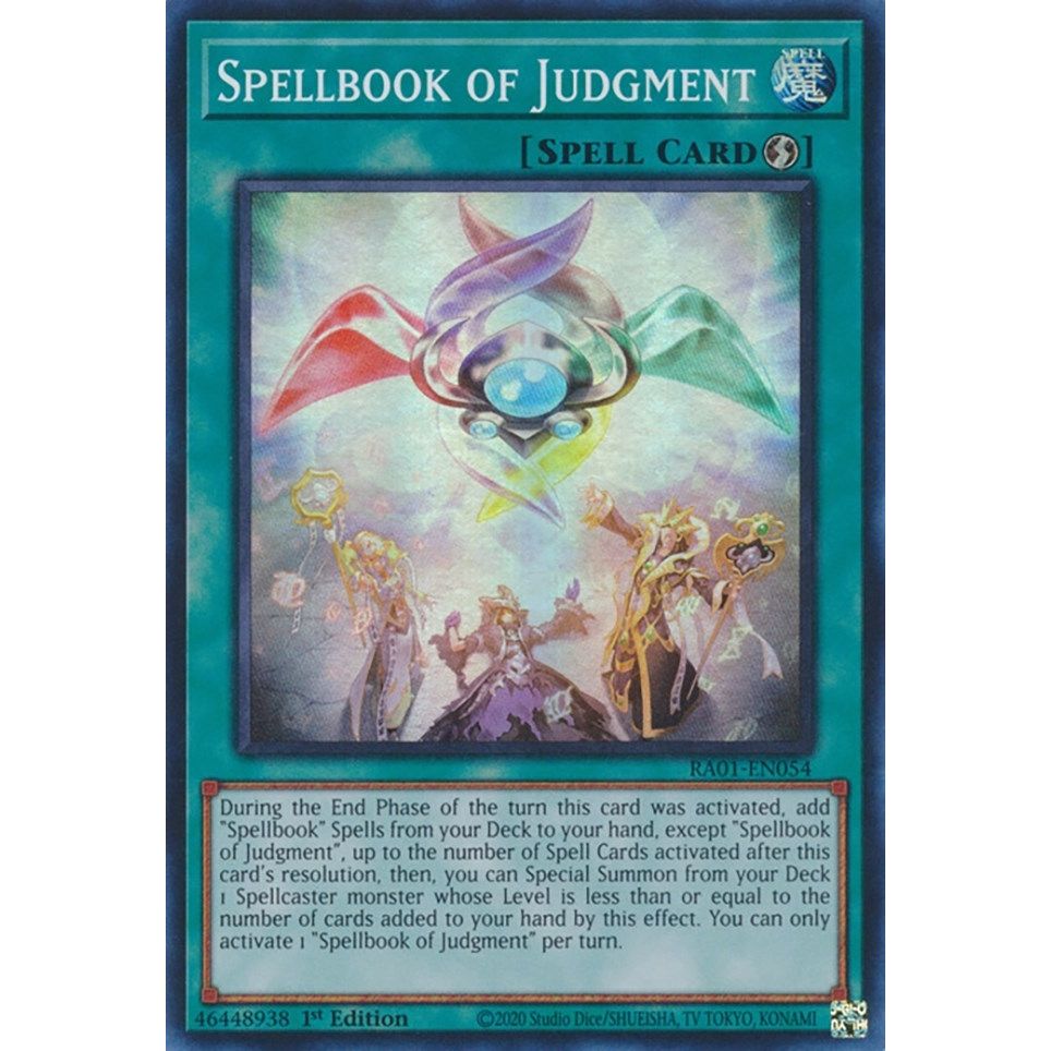 Image for Spellbook of Judgment (RA01-EN054) (RA01) - YuGiOh