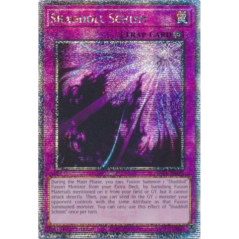 Image for Shaddoll Schism (Quarter Century Secret Rare) (RA01-EN077) (RA01) - YuGiOh