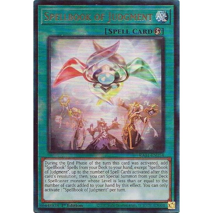 Image for Spellbook of Judgment (PUR) (RA01-EN054) (RA01) - YuGiOh