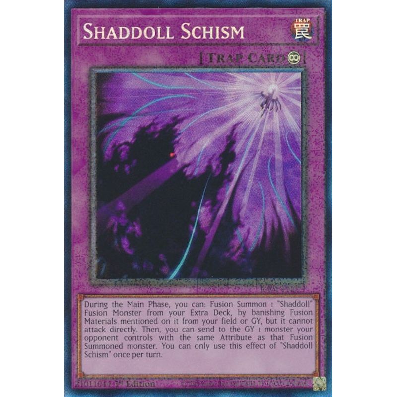 Image for Shaddoll Schism (PCR) (RA01-EN077) (RA01) - YuGiOh