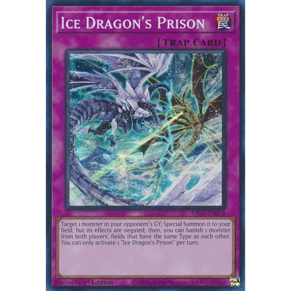 Image for Ice Dragon's Prison (RA01-EN078) (RA01) - YuGiOh