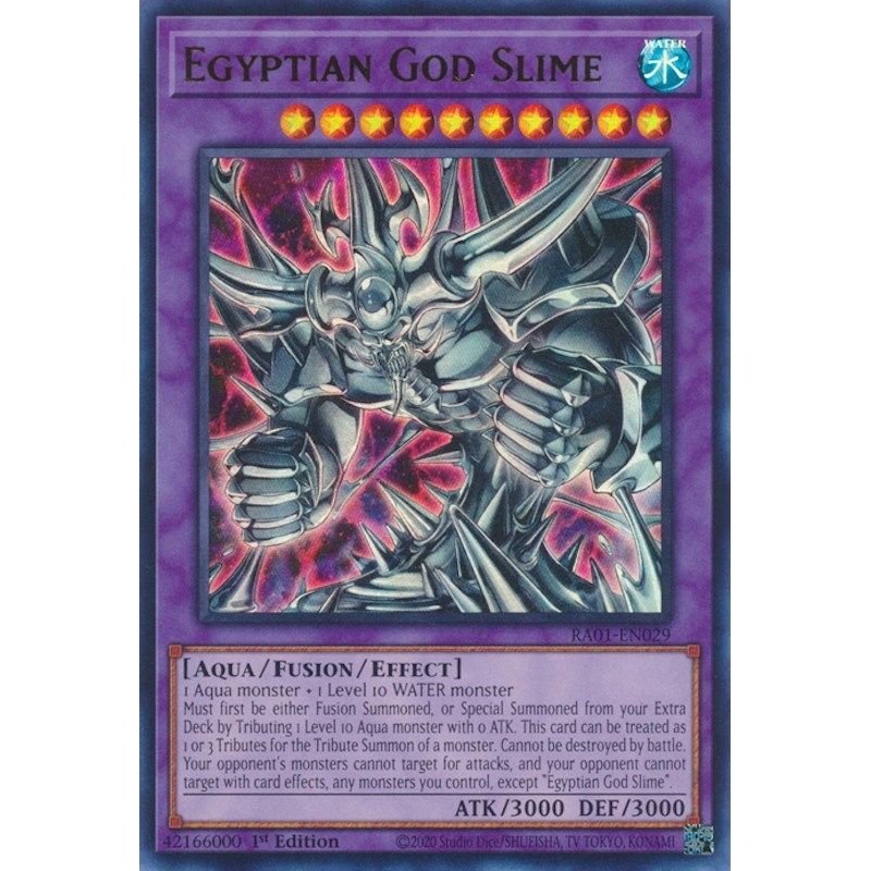 Image for Egyptian God Slime (UR) (RA01-EN029) (RA01) - YuGiOh