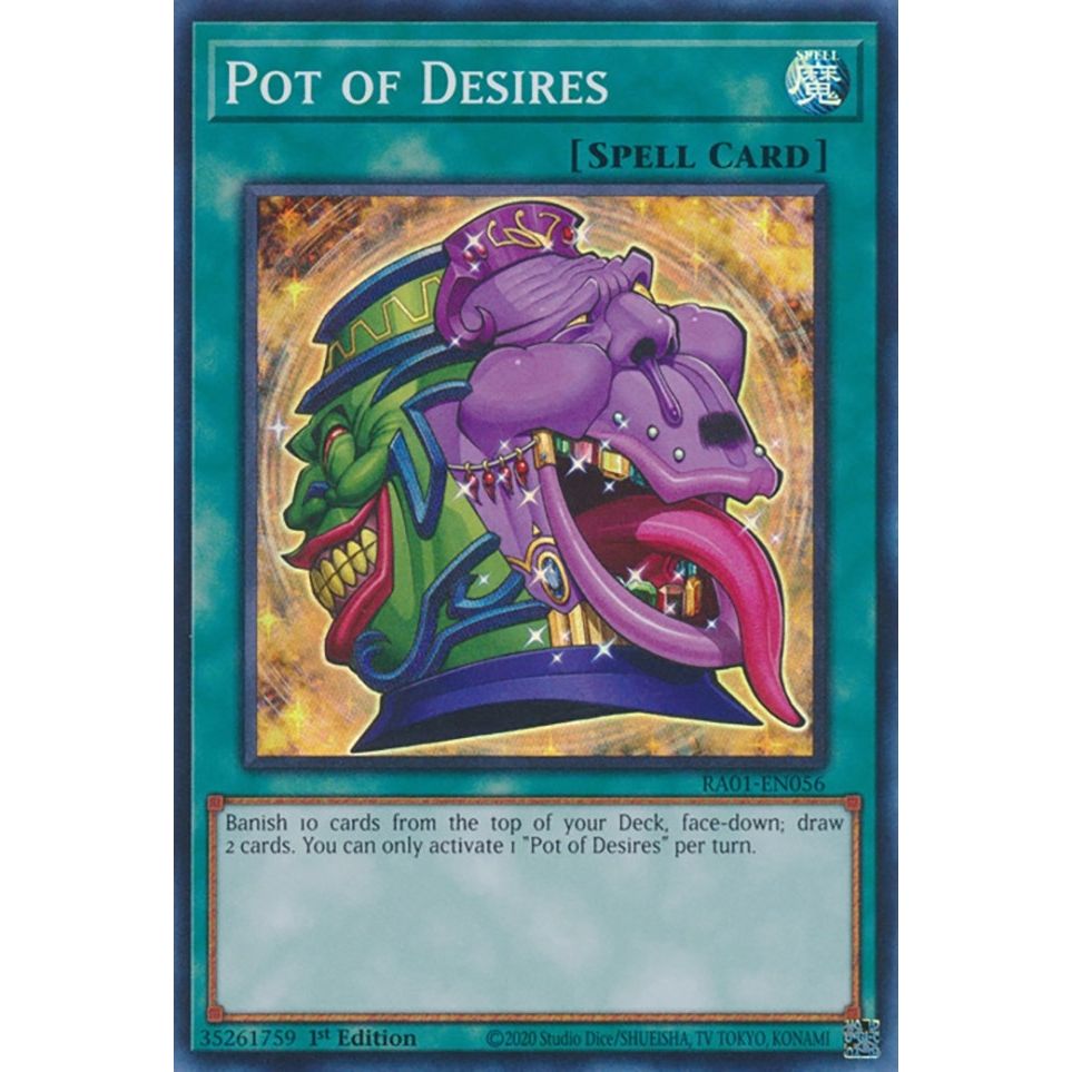 Image for Pot of Desires (RA01-EN056) (RA01) - YuGiOh
