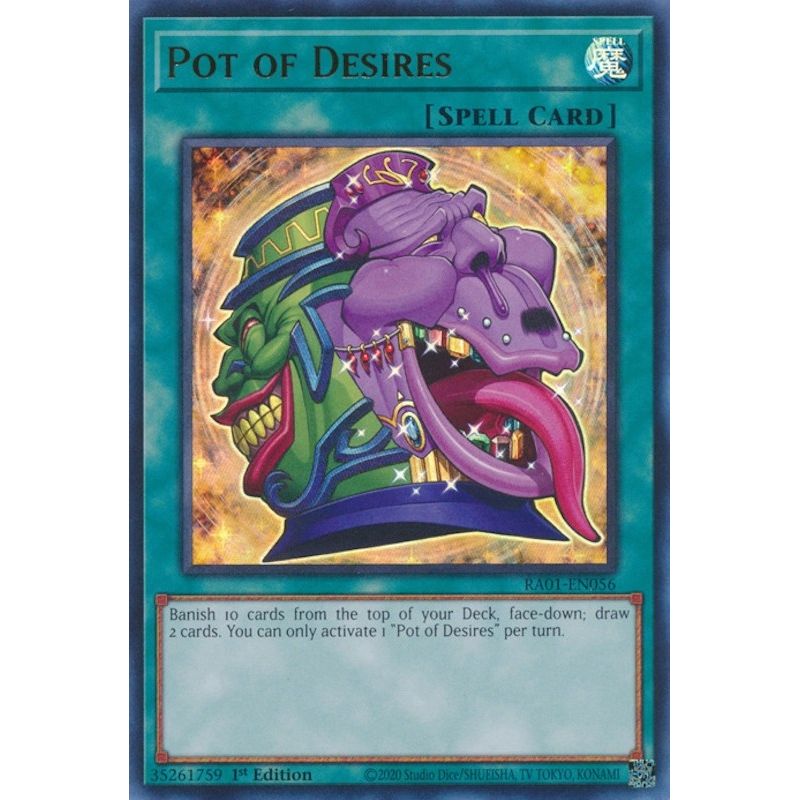 Image for Pot of Desires (UR) (RA01-EN056) (RA01) - YuGiOh