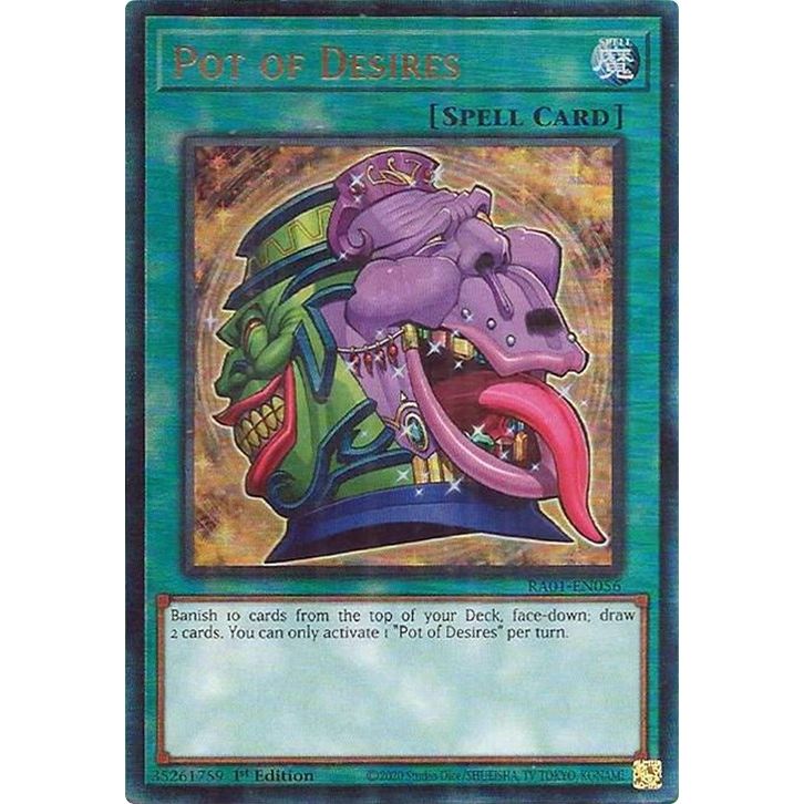 Image for Pot of Desires (PUR) (RA01-EN056) (RA01) - YuGiOh