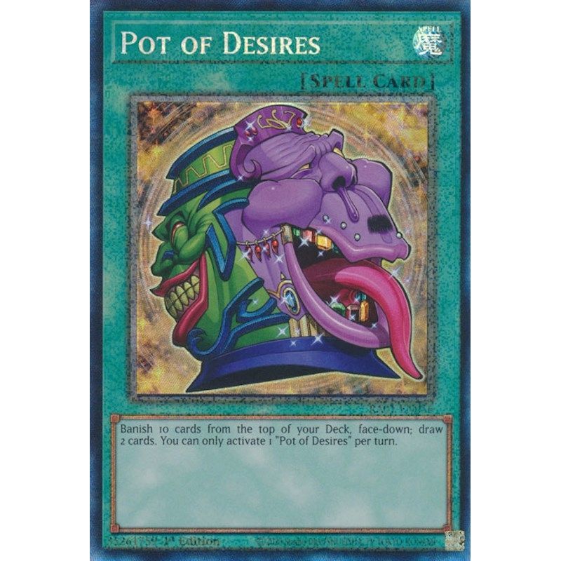 Image for Pot of Desires (PCR) (RA01-EN056) (RA01) - YuGiOh