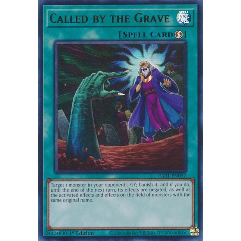 Image for Called by the Grave (UR) (RA01-EN057) (RA01) - YuGiOh