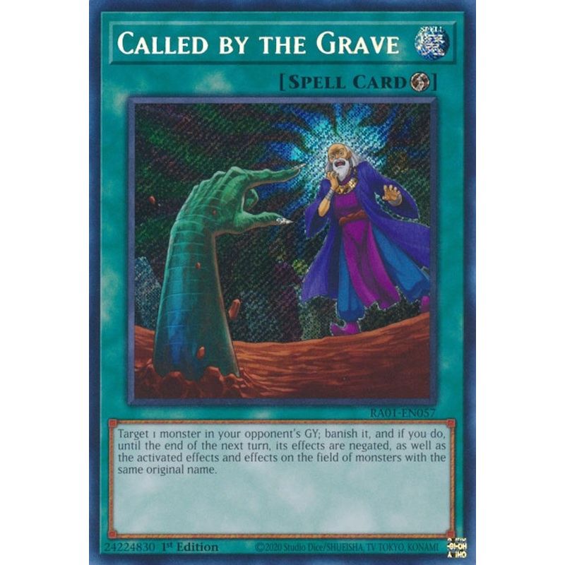 Image for Called by the Grave (Secret Rare) (RA01-EN057) (RA01) - YuGiOh