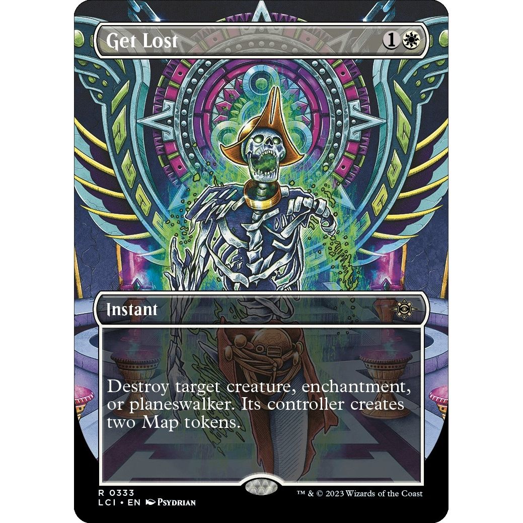Image for Get Lost (Borderless) (333) (LCI) - Magic: The Gathering