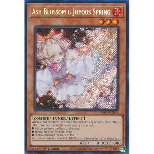 Image for Ash Blossom & Joyous Spring (Secret Rare) (RA01-EN008) (RA01) - YuGiOh