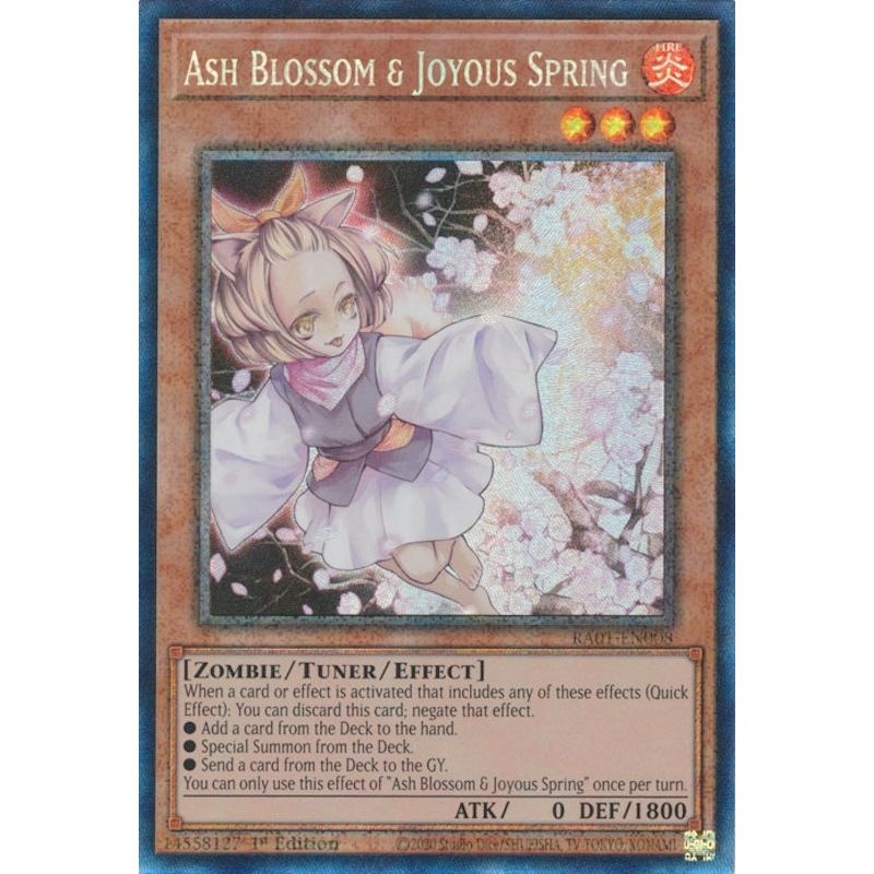 Image for Ash Blossom & Joyous Spring (PCR) (RA01-EN008) (RA01) - YuGiOh
