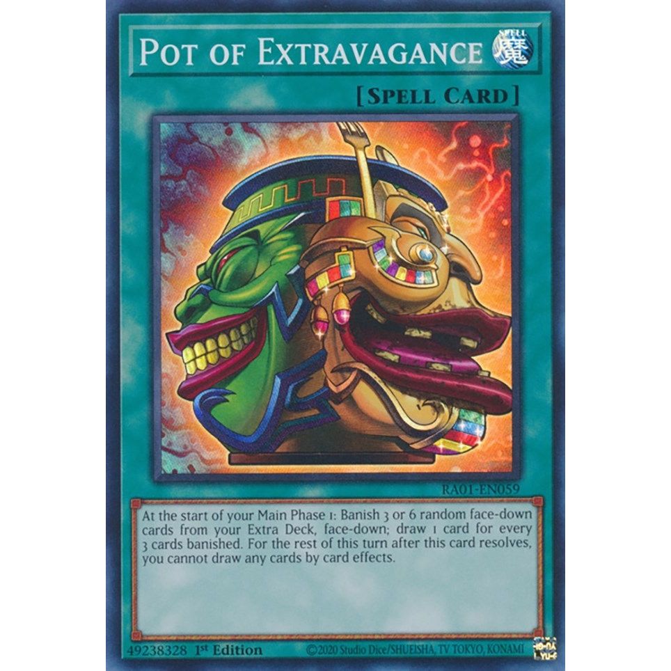 Image for Pot of Extravagance (RA01-EN059) (RA01) - YuGiOh